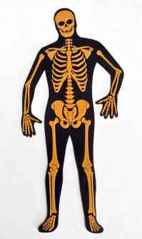 Halloween Skeleton Man ~ RETRO 3D Printer Model