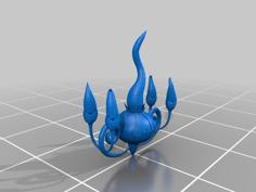 Chandelure 3D Printer Model