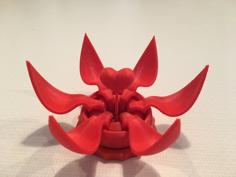 Valentines Day Blooming Flower Gift Box 3D Printer Model