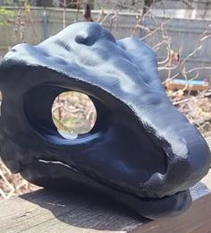 Dino Mask STL File 3D Printer Model