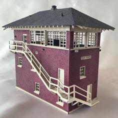 Fort Worth Tower 55 (HO Scale) 3D Printer Model