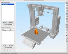 Prusa I3 MK2 Model (full) For Simplify3D 3D Printer Model