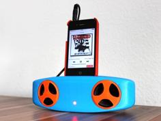 Smartphone Mp3 Speaker 3D Printer Model