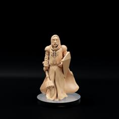 Brother Balphior, Cleric (32mm Scale) 3D Printer Model