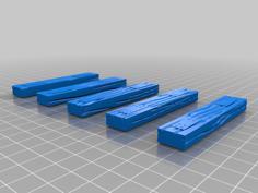 1:35 Scale Train Tracks For Dioramas 3D Printer Model