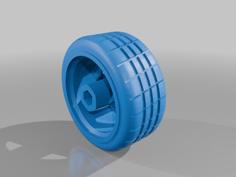 VOLK TE37 WHEEL WITH TIRE 3D Printer Model