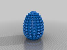 Diamond Easter Egg 3D Printer Model