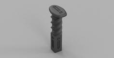 Twisted Spike Tap Handle V2.0 3D Printer Model