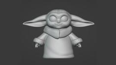 Baby Yoda 3D Printer Model