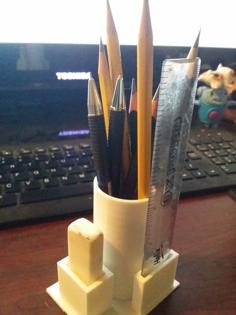 Artist’s Desktop Organiser 3D Printer Model