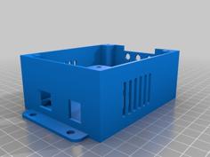 Case For Arduino UNO, CNC Shield And 60×60 Or 40×40 Fan (grbl). 3D Printer Model