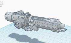 Imperial Knight Castellan Plasma Incinerator 3D Printer Model