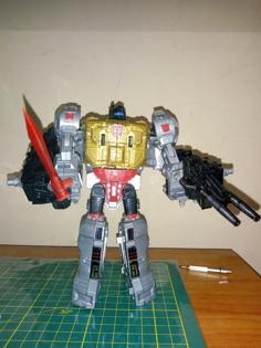 Transformer POTP Grimlock Weapons 3D Printer Model