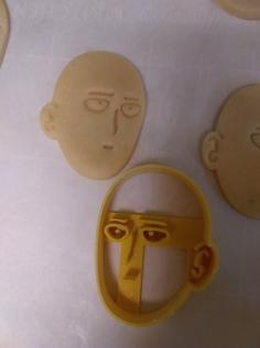 Saitama (One Punch Man) Cookie Cutter 3D Printer Model