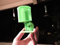 Mini Vertical Wind Turbine 3D Printer Model