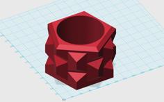 Pentagonal Flower Vase 3D Printer Model