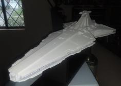 Star Wars Large Scale Venator Star Destroyer 3D Printer Model