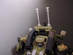 Transformers 2007 Leader Class Brawl – Turret Remplacement Part 3D Printer Model