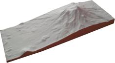 Mt Shasta 3D Map 3D Printer Model