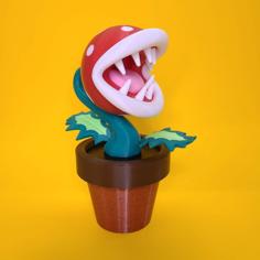 Piranha Plant V1 3D Printer Model