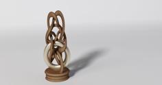 Figure Eight – Infinity Sculpture 3D Printer Model