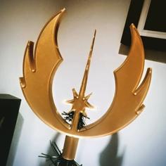 X-Mas Jedi Order Tree Topper 3D Printer Model