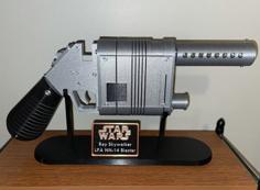 Display Stand & Screws/pins For Rey Blaster By Flannery42 3D Printer Model