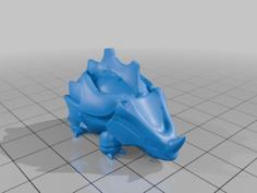 Pokemon Rhyhorn #111 – Optimized For 3D Printing 3D Printer Model