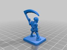 HeroQuest Skeleton 3D Printer Model