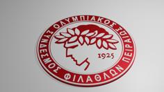 Olympiacos Fc Logo 3D Printer Model