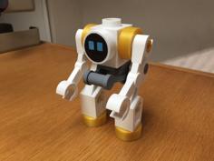 Lego Like City Space Robot 3D Printer Model