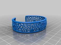 Flower Bracelet 3 3D Printer Model