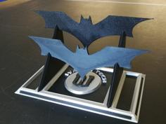 WayneTech Batarang Display Stand Multicolor 3D Printer Model