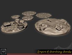 Empire Of Scorching Sands – Round Bases Part 2 3D Printer Model