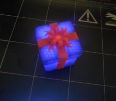 XMAS GIFT BOX With Color Customization 3D Printer Model