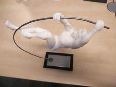 Pole Vault Statue 3D Printer Model