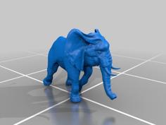 Elephant 3D Printer Model