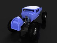 SCX10 Hotrod Body 3D Printer Model