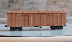 SZHD/RZHD Boxcar 1:87 (H0) 3D Printer Model