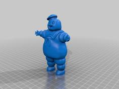 Stay Puft Marshmallow Man Sculpt 3D Printer Model