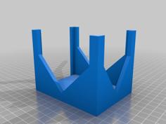 Magic The Gathering Card Tray V3 – Non Sleeved 3D Printer Model