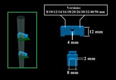 Base For Hose Clamps 3D Printer Model