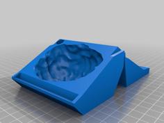 Brain Play-Doh Mold 3D Printer Model