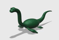 The Cute Plesiosaurus 3D Printer Model