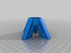 Watering Rocket End Piece 3D Printer Model