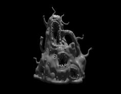 Gibbering Mouther Updated 3D Printer Model