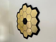 JWST Hanging Wall Model 3D Printer Model