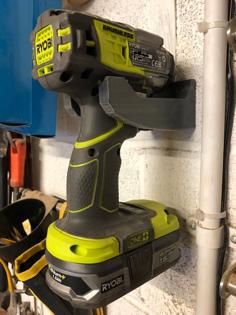 Ryobi Impact Driver Holder 3D Printer Model