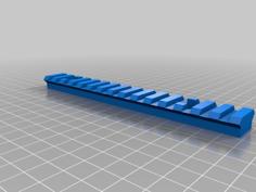 Rail For Airsoft Gun 3D Printer Model