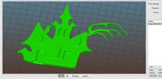 Haunted House For Halloween 3D Printer Model